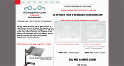 Desktop Screenshot of bigmagnifiers.com